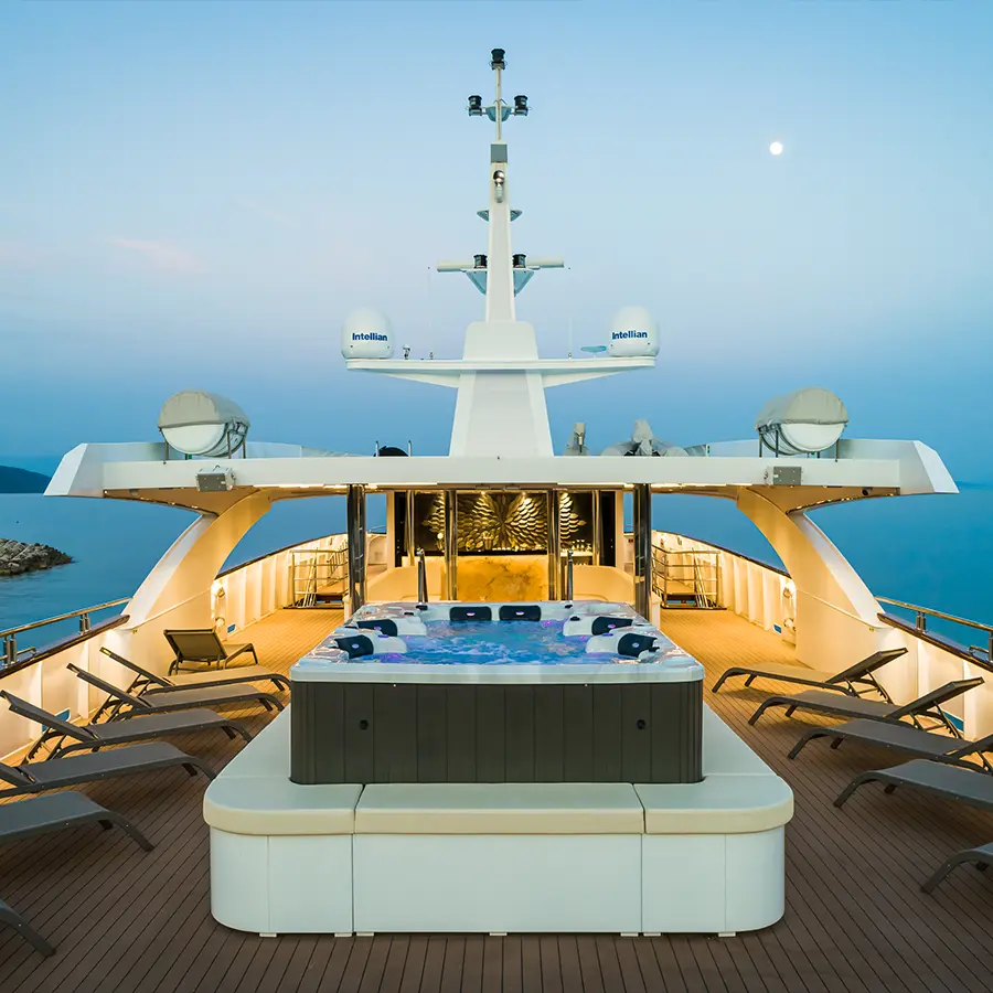Superyachts available for Solamoré private charter, up to 36 guests
