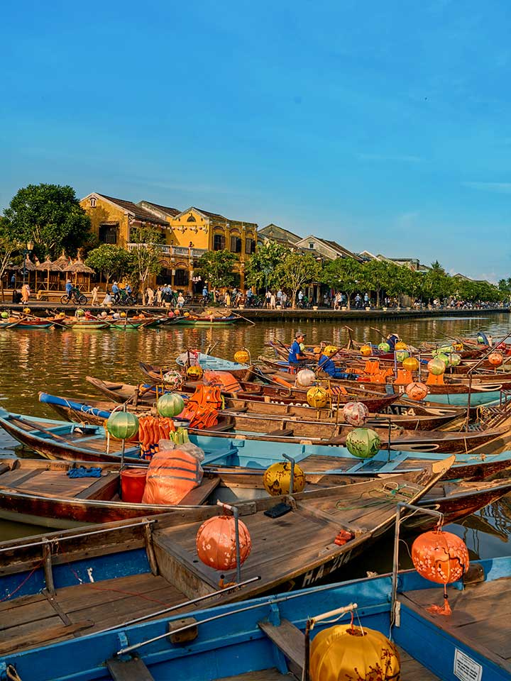 Vietnam coastline and sailing waters