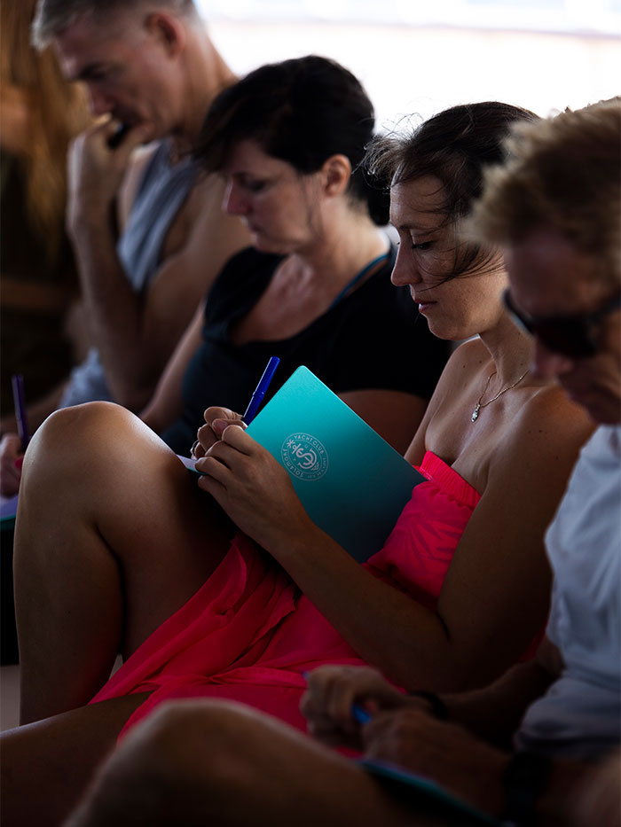 Business & Community Gatherings aboard a Solamoré private superyacht gathering