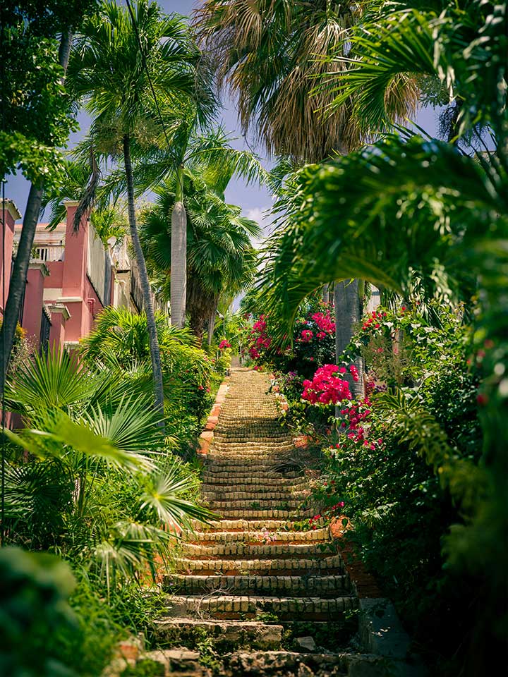 United States Virgin Islands coastline and sailing waters