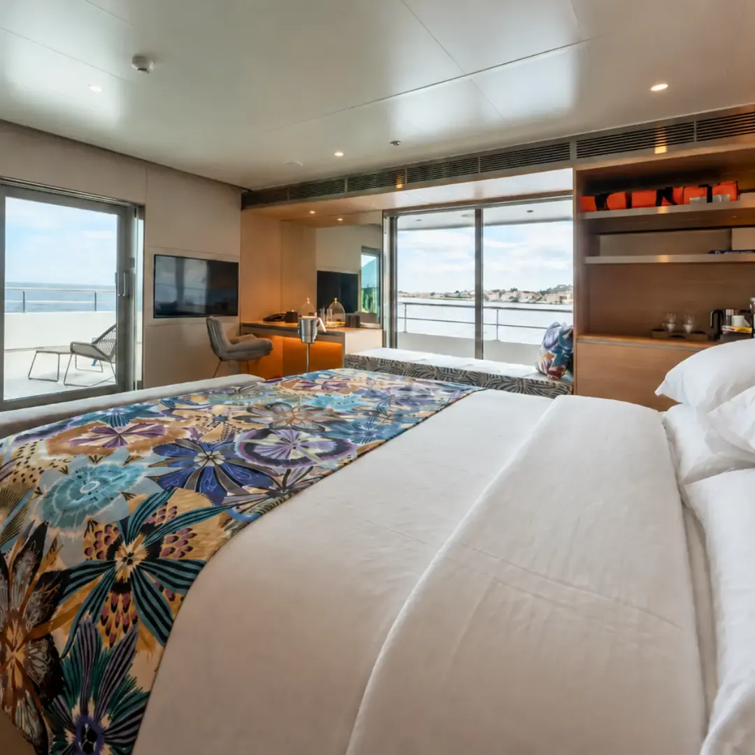 Megayachts available for Solamoré private charter, up to 124 guests