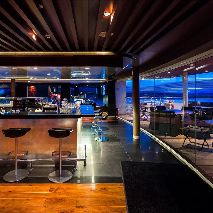 River Vessels available for Solamoré private charter, up to 64 guests